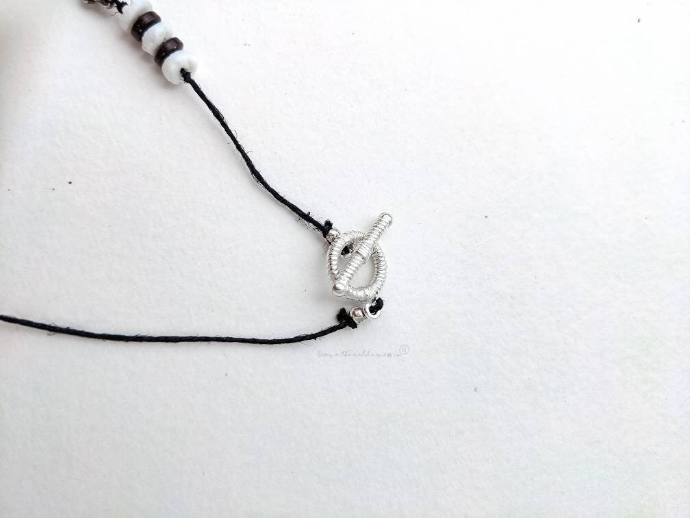 Go With The Flow - Hemp Turtle Natural Essential Oil Defuser Surf Necklace Silver Shell Coconut