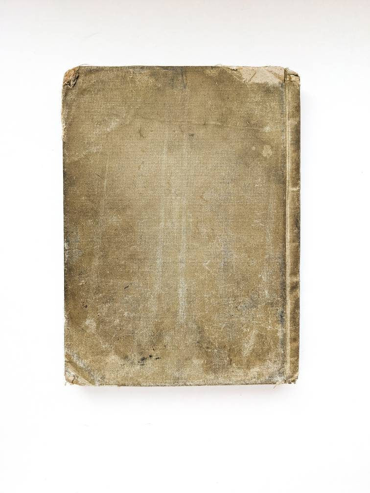 1927 - Antique Geography For Beginners Book Decoration Reading Shepherd