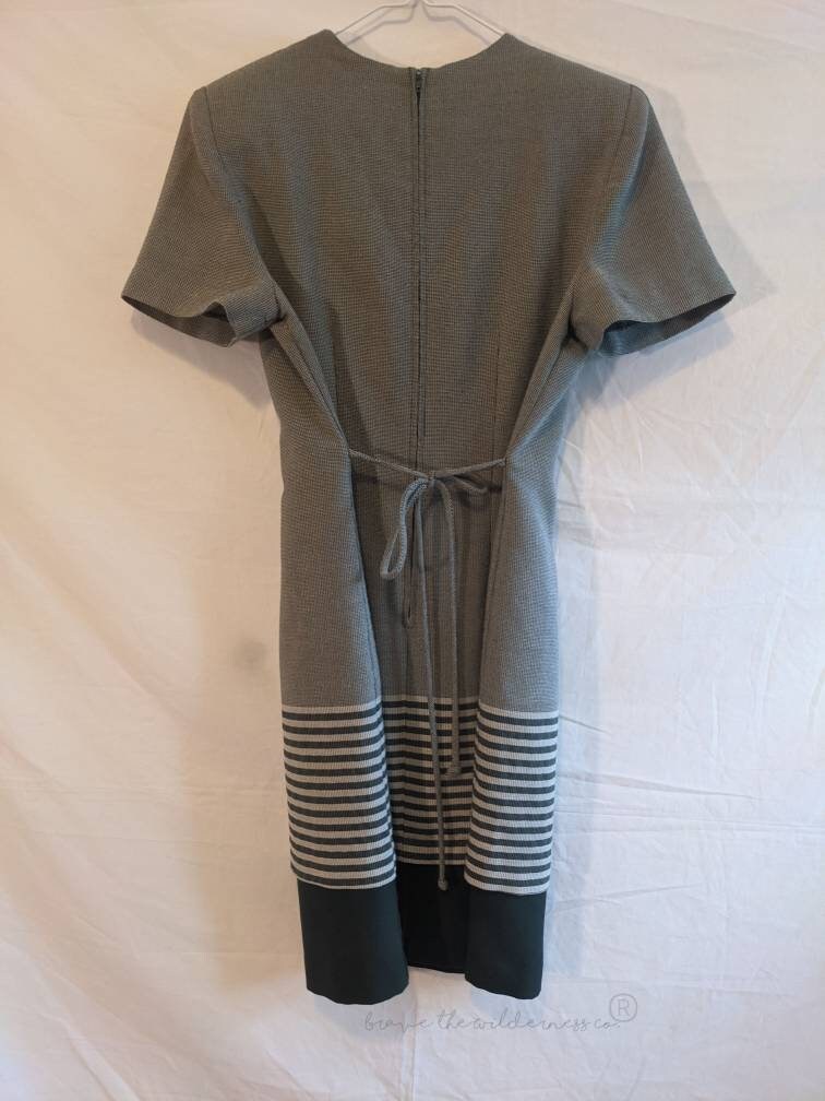 Dark Green - Vintage 1980s Dress DBY