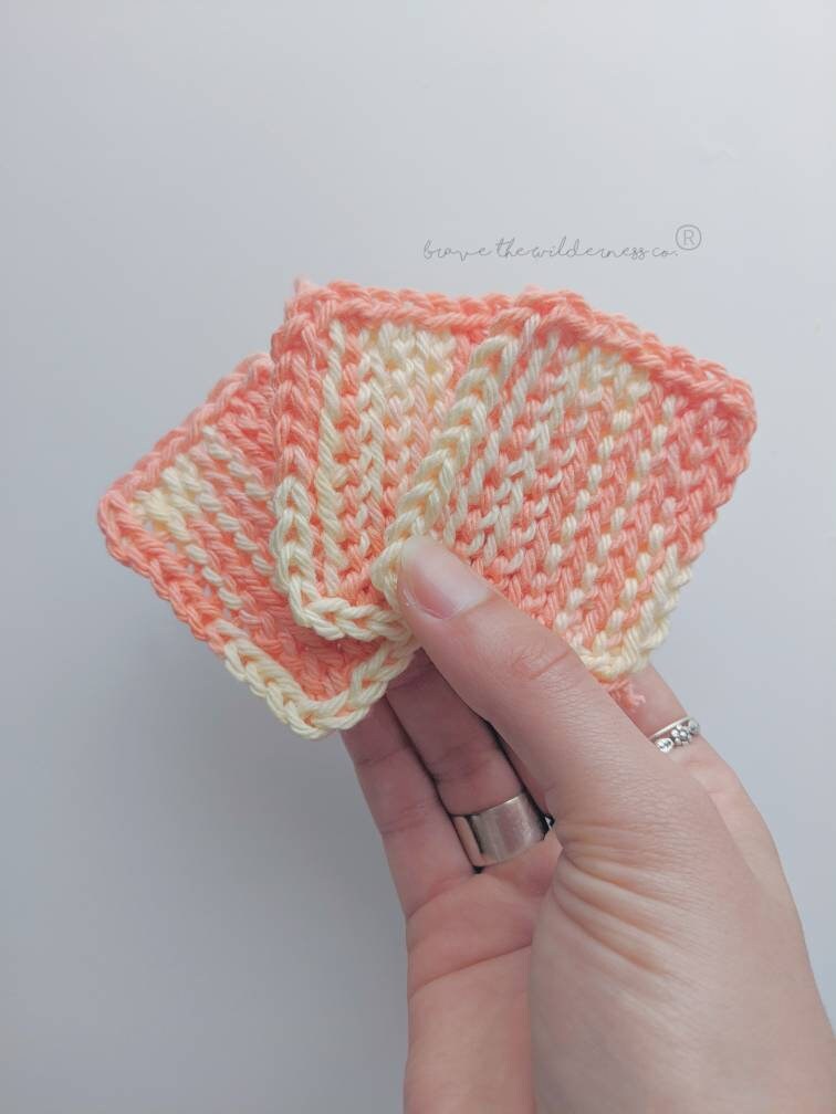 Peach Blossoms - Reusable Cotton Pads Rounds