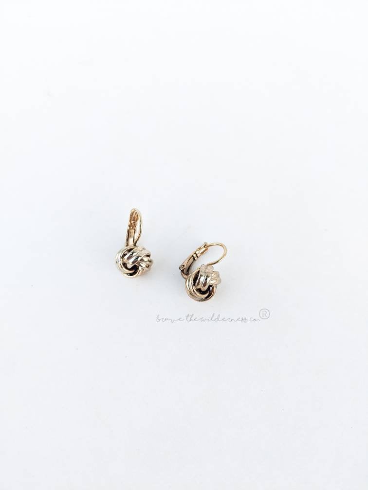 Knots - Vintage Earrings