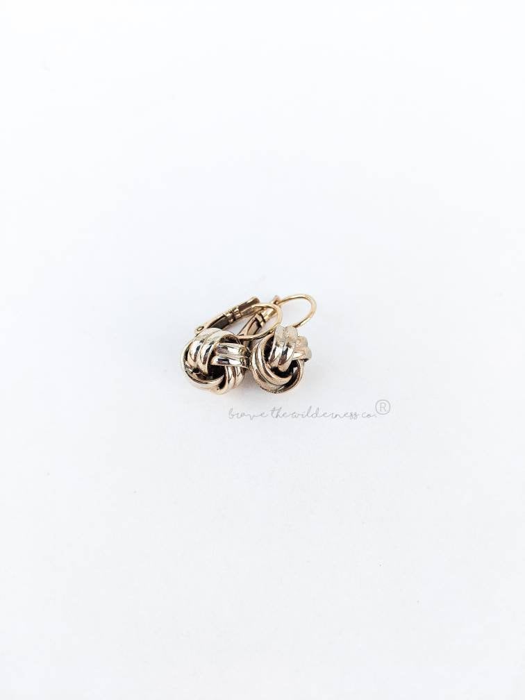 Knots - Vintage Earrings