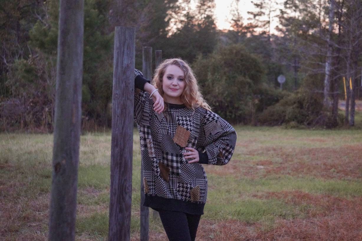 Patterns - Vintage 80/90s Mark Shall Oversized Sweater