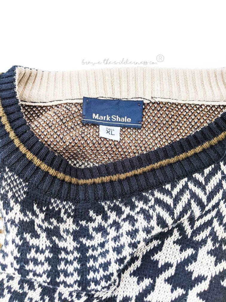 Patterns - Vintage 80/90s Mark Shall Oversized Sweater