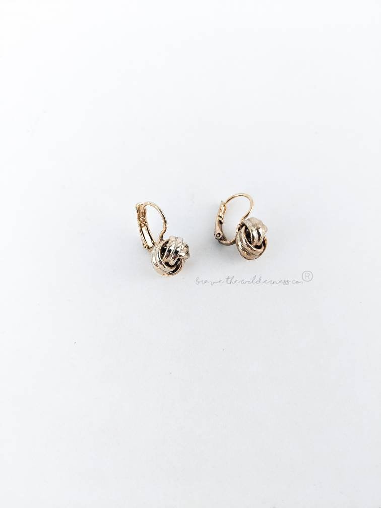 Knots - Vintage Earrings