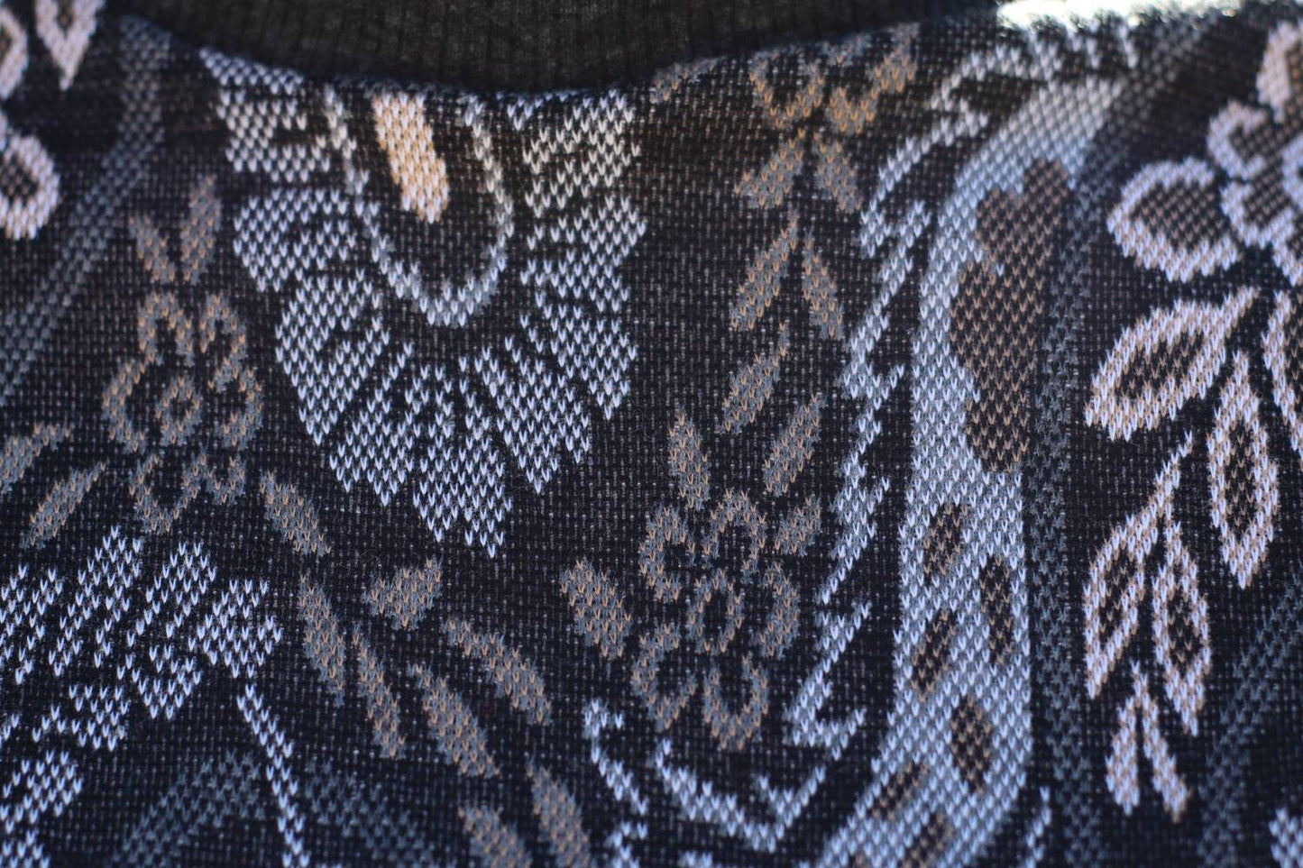 Paisley Floral Pattern - Vintage Bon Worth Sweater