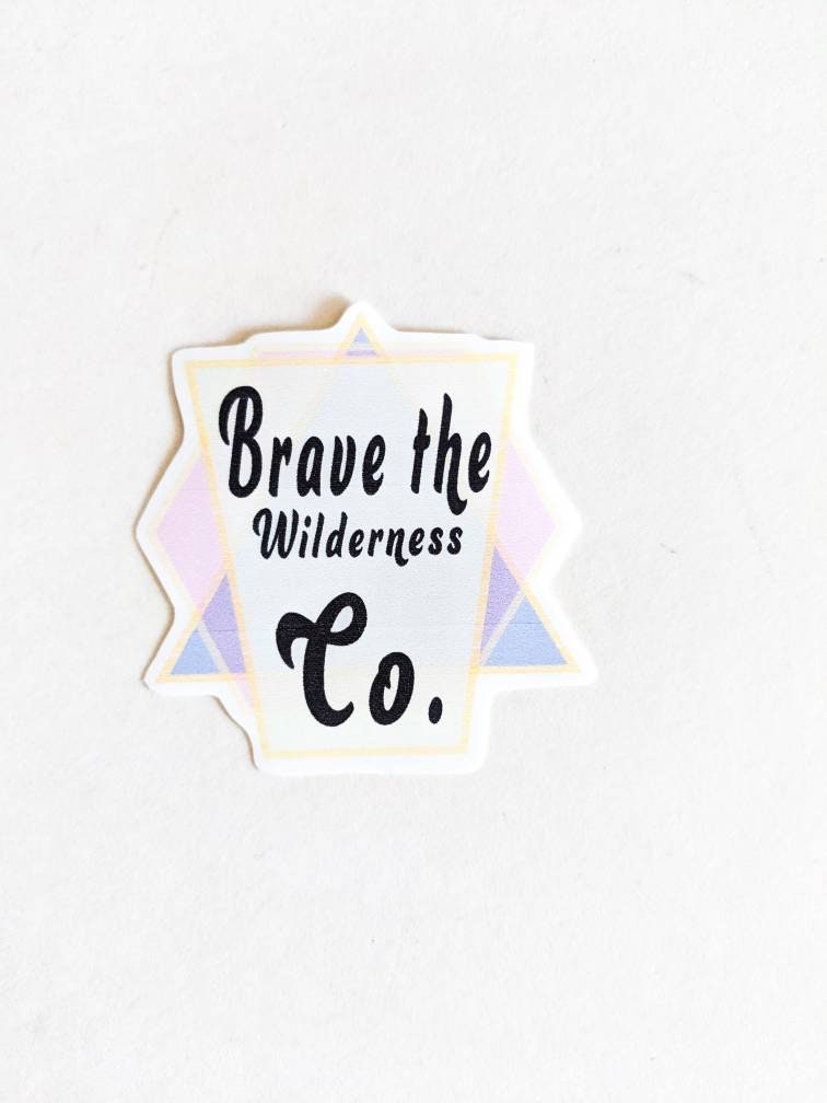 Sustainable Fashion - Sticker Pack Brave the Wilderness Co.