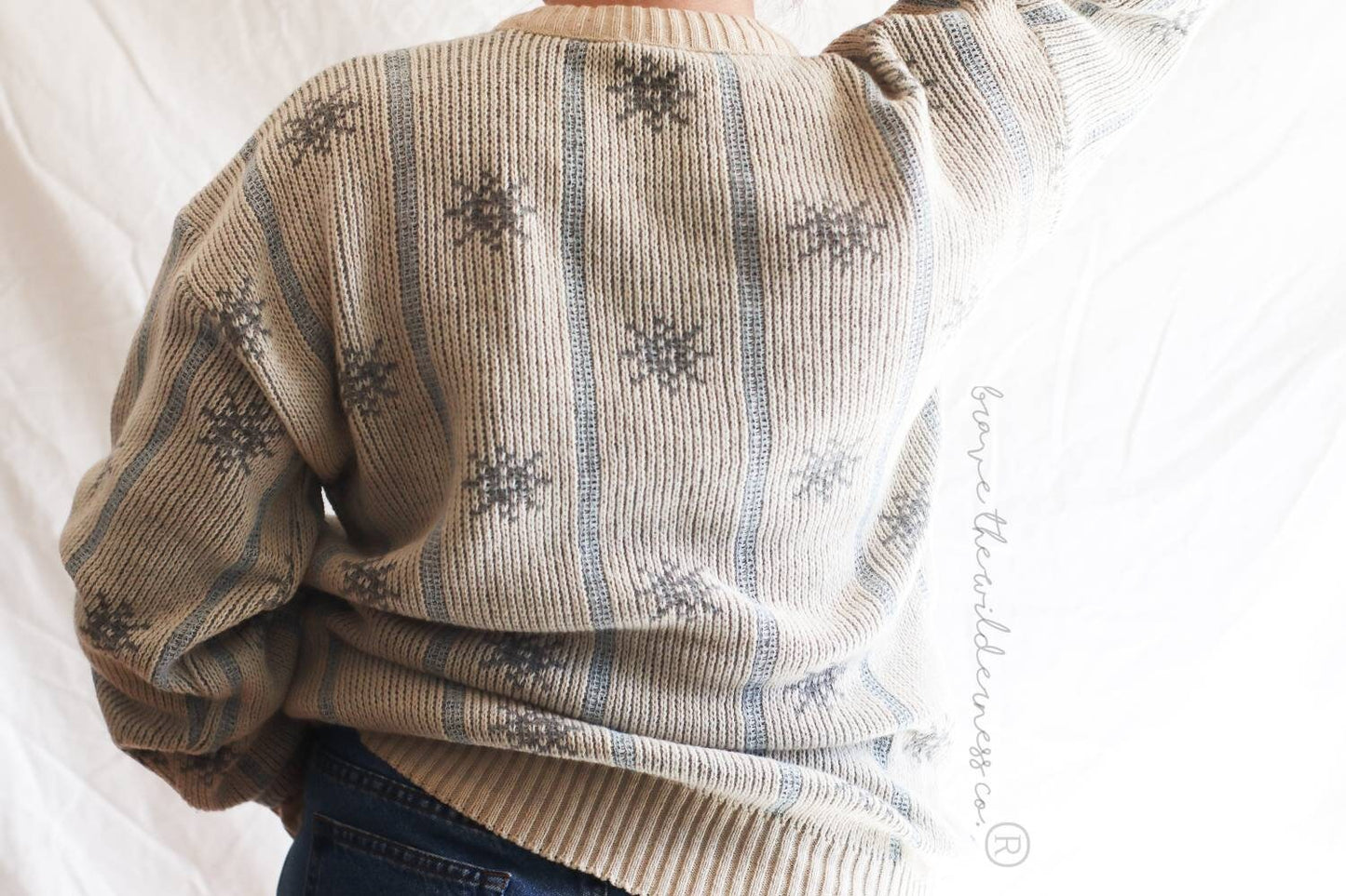 Snowflakes - Vintage Forum Sweater Made in Italy