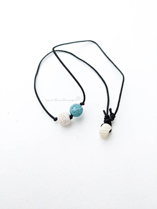 Surf Necklace #12 - Essential Oil Defusion Necklace