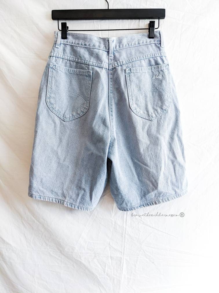 Light Wash - Vintage 90's Chic Shorts High Waisted