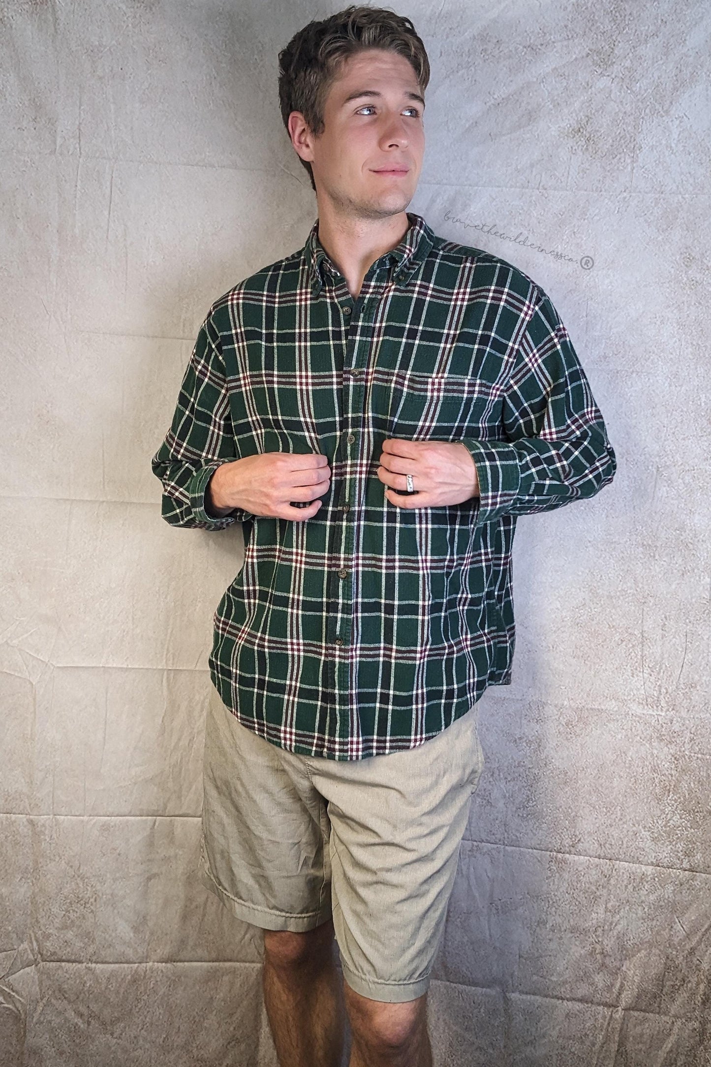 Surprise Plaid Button Up Shirts - Vintage Plaid Button Ups Mystery Flannel